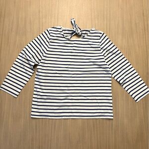 J. Crew Women’s 3/4 Striped Top - image 1